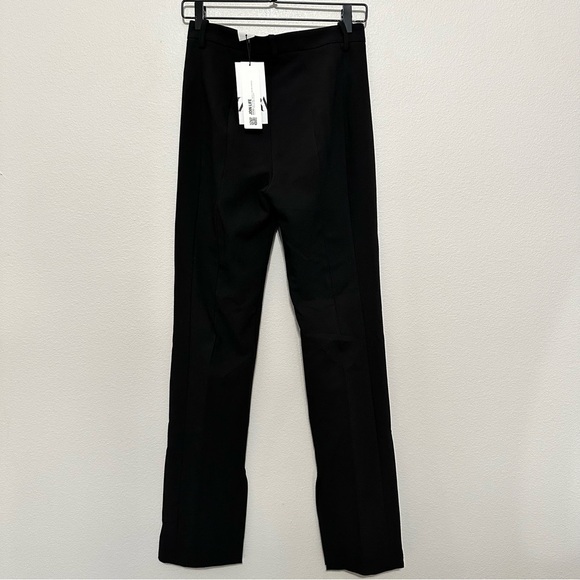 NWT Zara women’s the Melrose full length fit trouser pants split ankle size XS - Picture 5 of 5